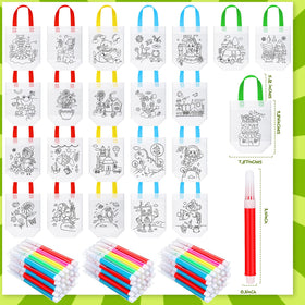 Chunful coloring bags with pen pack for creative activities