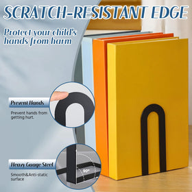 Chunful minimalist design book ends pack for stylish storage and display.