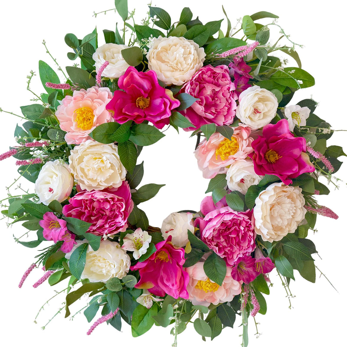 CHvista low-maintenance decor that stays vibrant without watering.