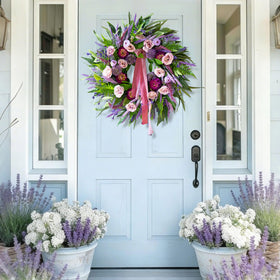 CHvista silk flowers create a full, realistic look indoors.