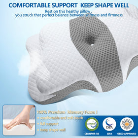 CHxxy cervical pillow removable cooling cover keeps you cool and comfortable