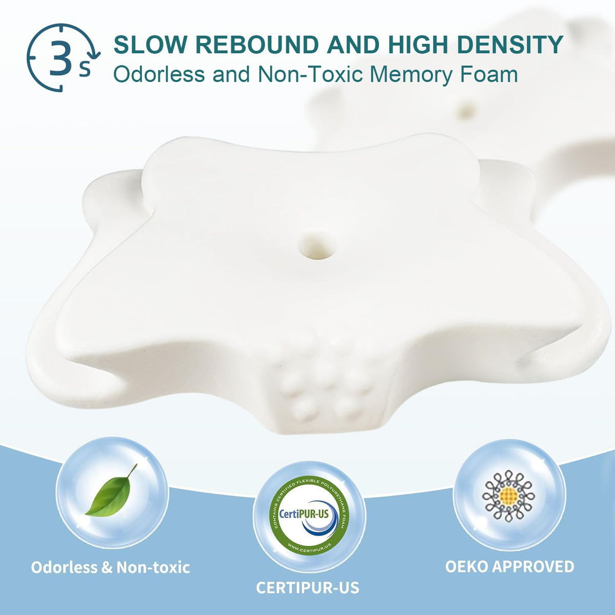 CHxxy removable cover dries quickly for easy maintenance
