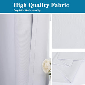 Chyhomenyc liner 50x80 inch demonstrates generous coverage for standard windows