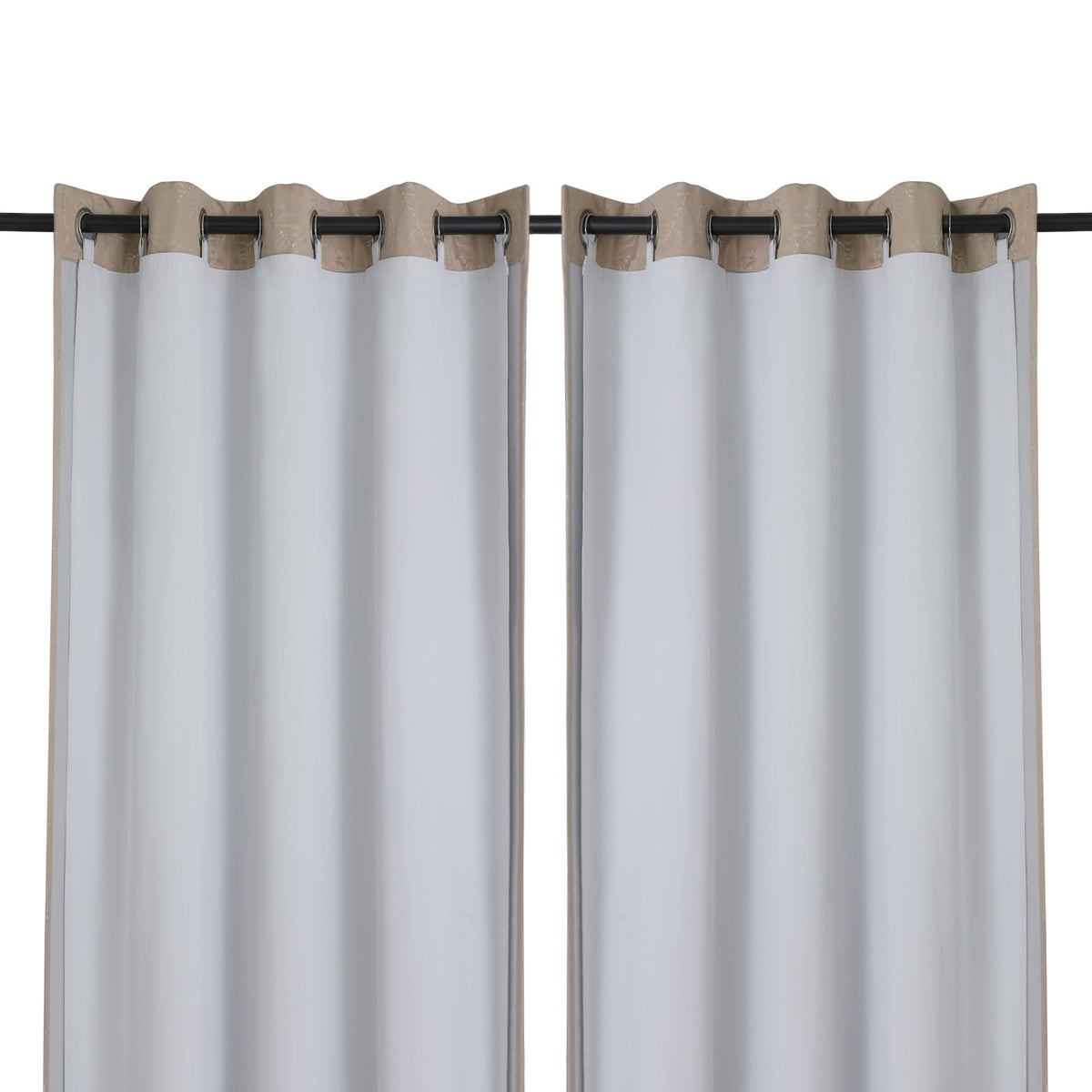 Chyhomenyc two-panel blackout liner close-up fabric texture blocks light