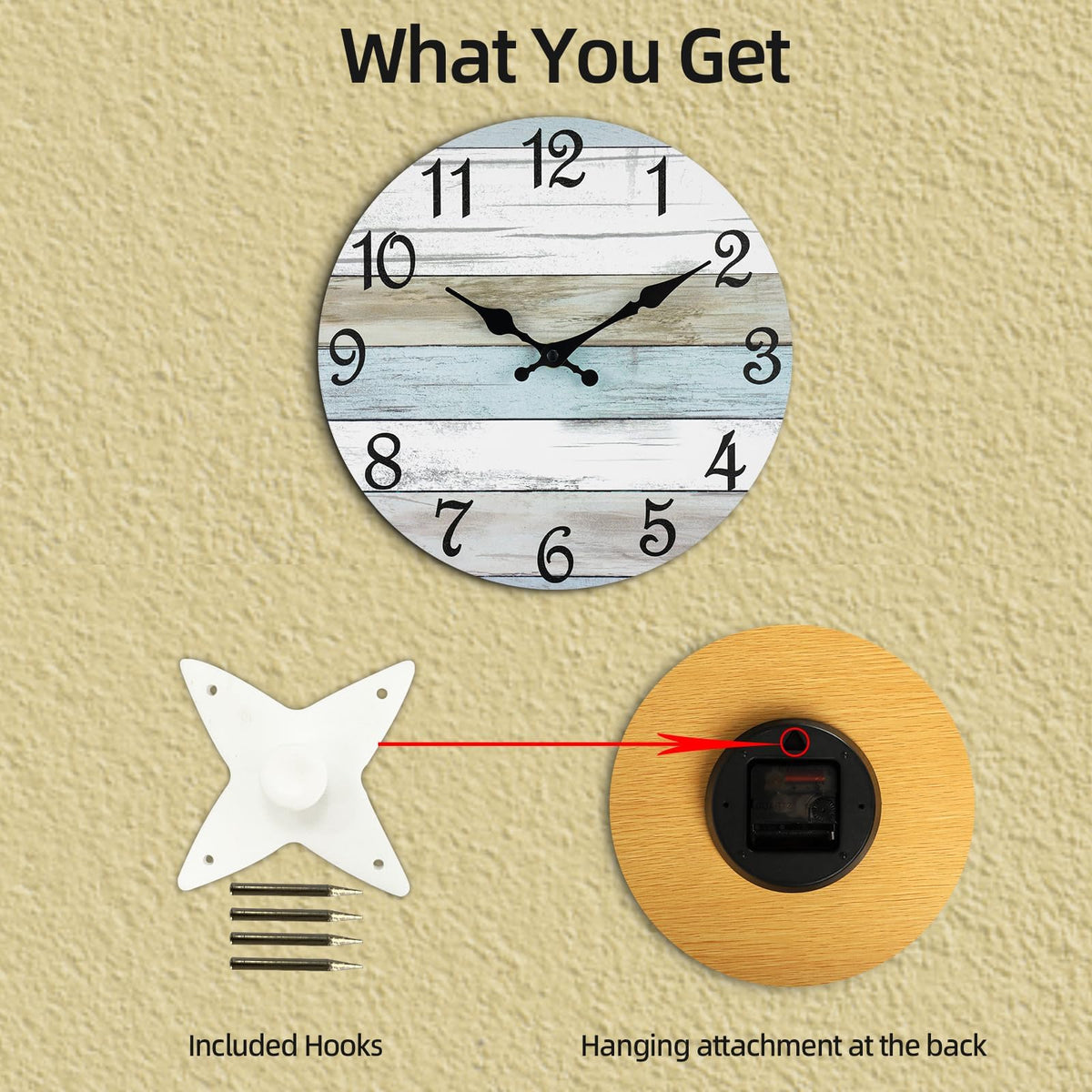 CHYLIN easy-read numerals provide clear time at a glance