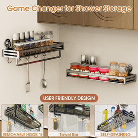 CIBOTIES rust-proof perforated surface prevents water pooling.