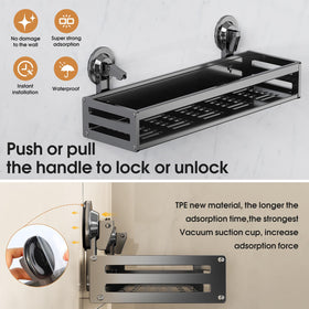 CIBOTIES towel rack integrated for quick drying and neat bathroom setup.