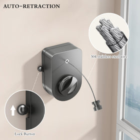 CICUFY compact housing retracts after use to save space.