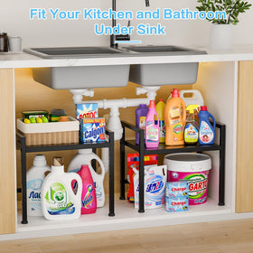 Cidaziya black powder-coated shelf resists rust for long-lasting use