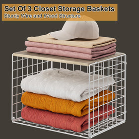 Cidaziya bin is ideal for closets, pantries, or countertops.