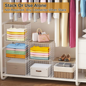 Cidaziya bin keeps items neatly accessible on shelves and counters.