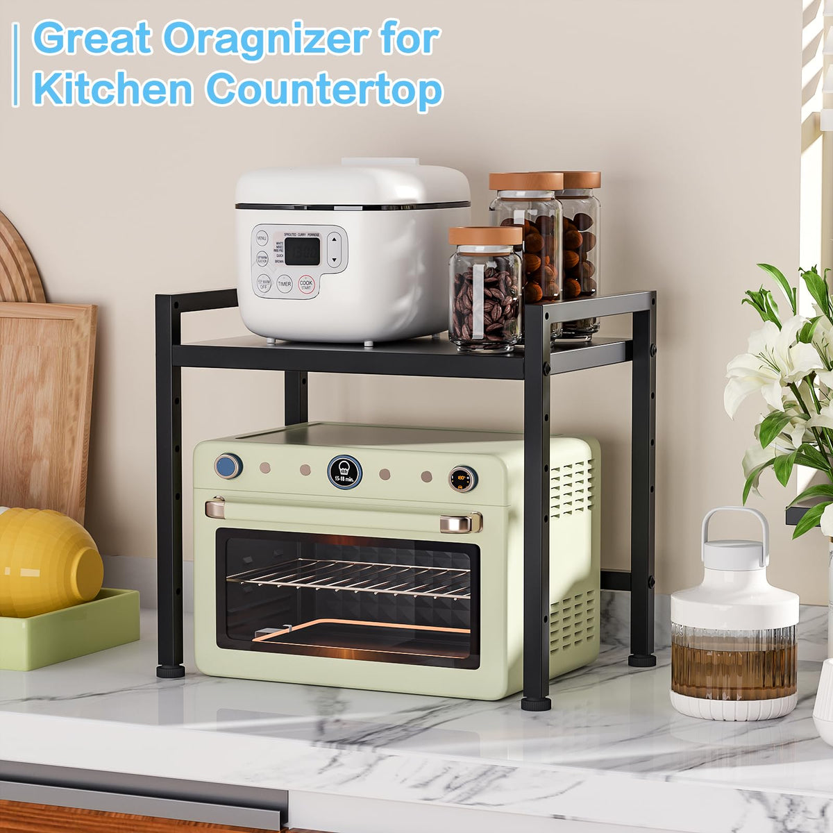 Cidaziya easy-assembly shelf requires minimal tools and time