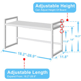 Cidaziya heavy-duty metal shelving close-up shows sturdy construction.