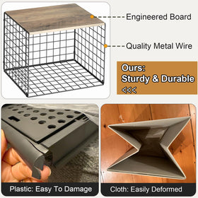 Cidaziya see-through bin for quick item access and inventory.