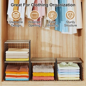 Cidaziya top board adds surface area for shoes, bags, or boxes.