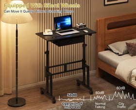 Cidaziya walking pad-compatible-desk ready for treadmill-friendly work sessions.