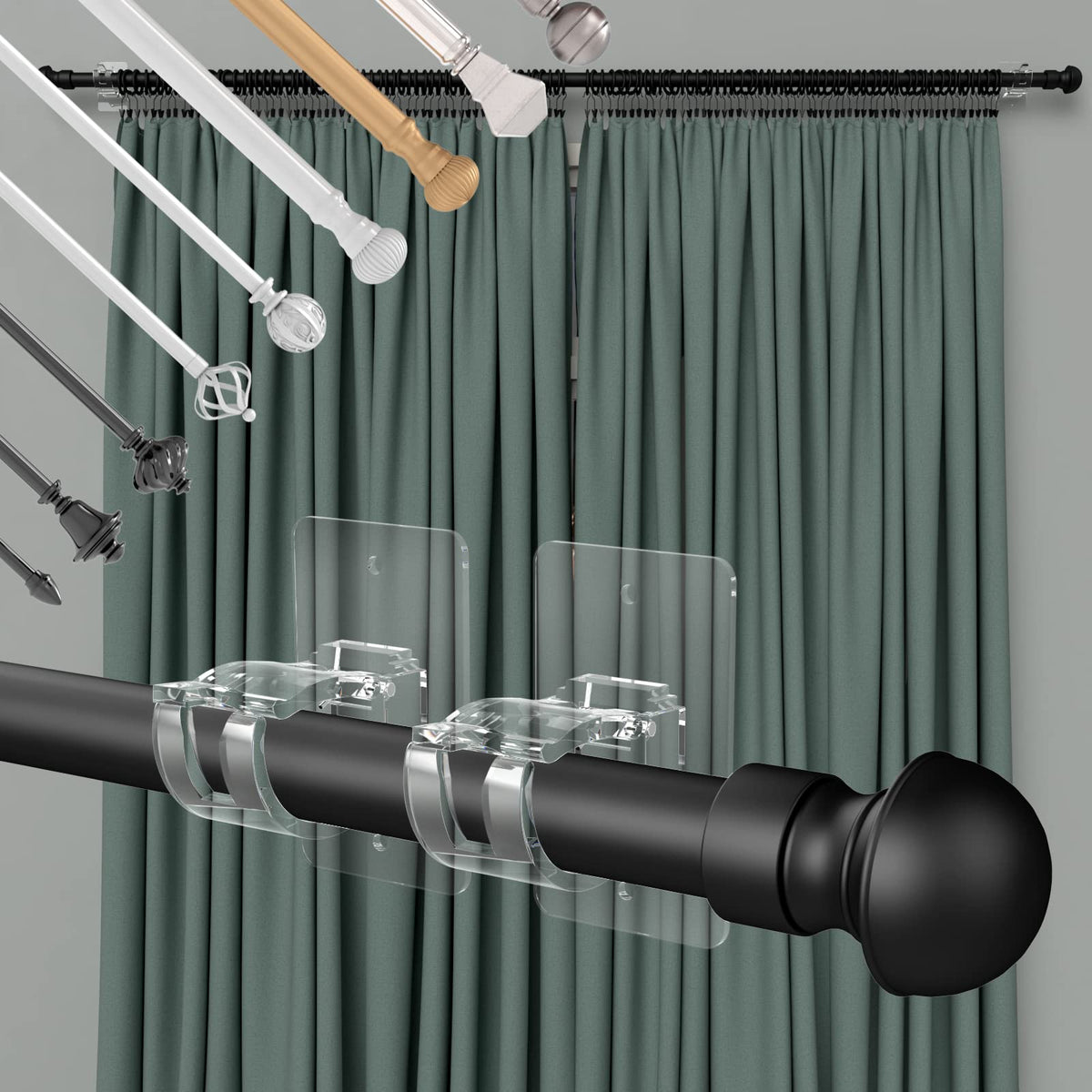CIEMGNZOC moisture-resistant brackets ideal for humid spaces.