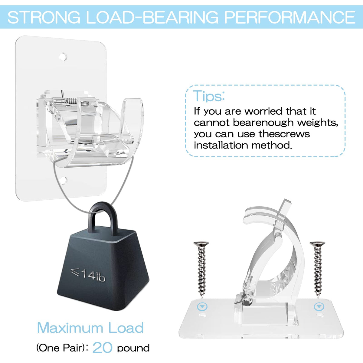 CIEMGNZOC screw-enabled option provides extra support on uneven surfaces.