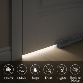 Ciieyuo blocks dust and light leaks for cleaner rooms.