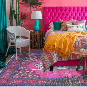CILEPMID bold colors rug for stylish rooms and personal spaces