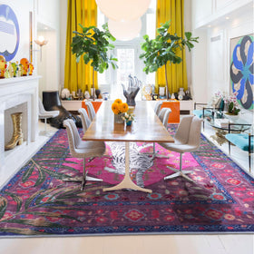 CILEPMID easy-care rug is spill-resistant and fade-resistant for daily life