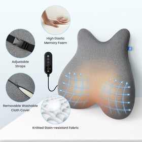 CILI cushion with removable cover and breathable fabric is easy to clean.