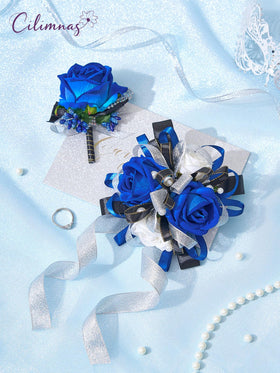 Cilimnas boutonniere with pin and clip for secure attachment.