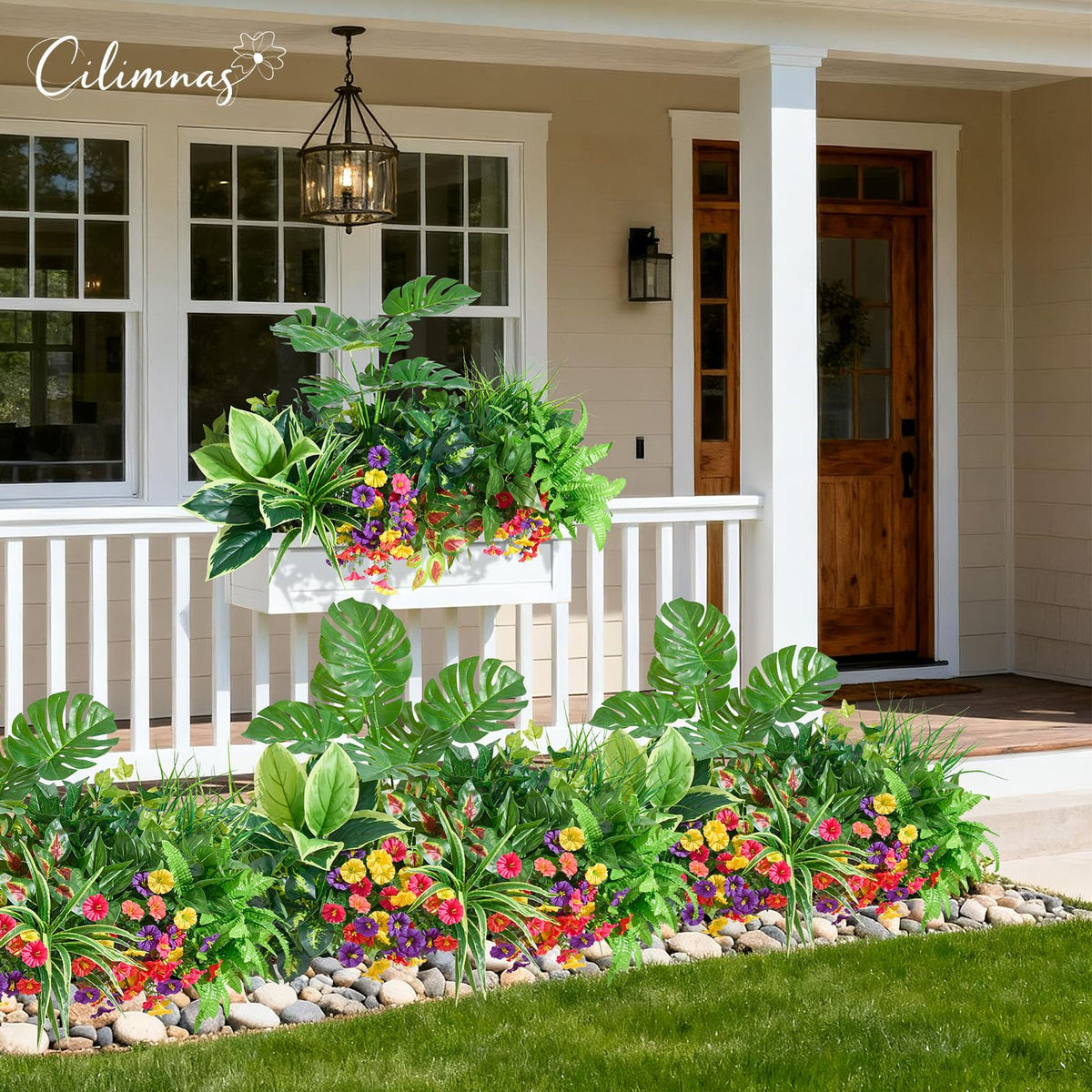 Cilimnas UV-resistant fade-proof plants withstand sun and weather