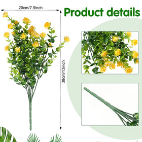 Cindeer spring grass stems add natural greenery to shelves and tabletops