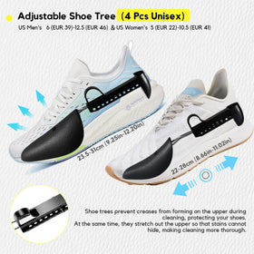 Shoes inside CinGiiCo washing bag during a cycle for cleaning