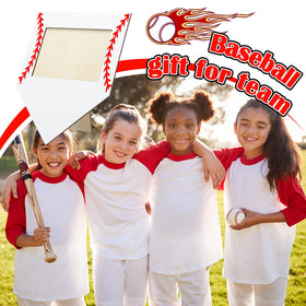 Cinnvoice baseball frame makes a thoughtful gift idea for teams and celebrations.