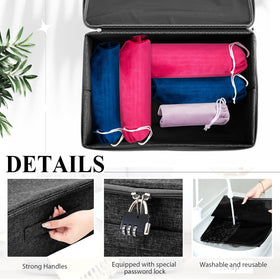Cinnvoice drawstring bag 6x6 inches keeps small items organized.