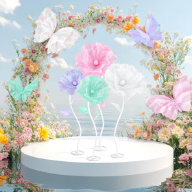 Cinnvoice giant butterfly decoration 12 inch suitable for ceilings or tabletops.