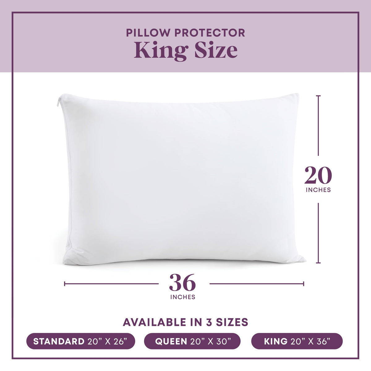 CirclesHome easy-care protector stays snug through washing cycles.