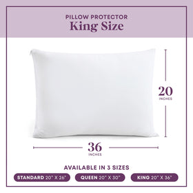 CirclesHome easy-care protector stays snug through washing cycles.