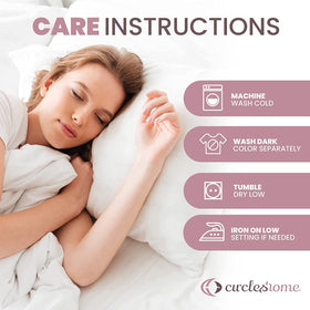 CirclesHome feather-control protector aids pillow stuffing or feather-free pillows.