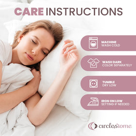 CirclesHome pillow protector versatile for feather pillows and DIY fillings.