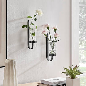 CISEANOL hanging stand in living room setup, showcasing vertical display