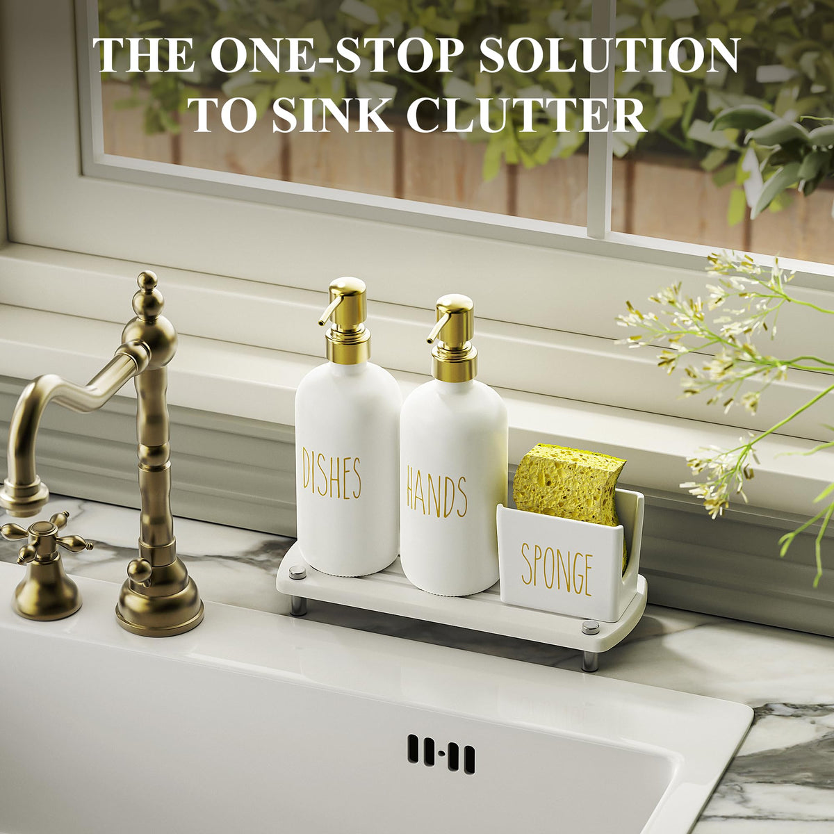 Cisily glass bottles for durable, reusable soap containers