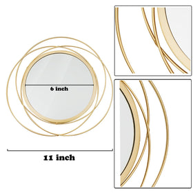 Cityelf three-pack mirrors easy to hang with included hardware