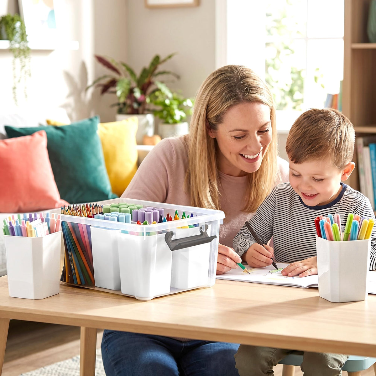 Citylife bin measures 15.94 by 11.61 by 7.28 inches with 17-quart capacity.