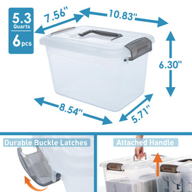 Ergonomic gray handles on the Citylife bin for comfortable transport.
