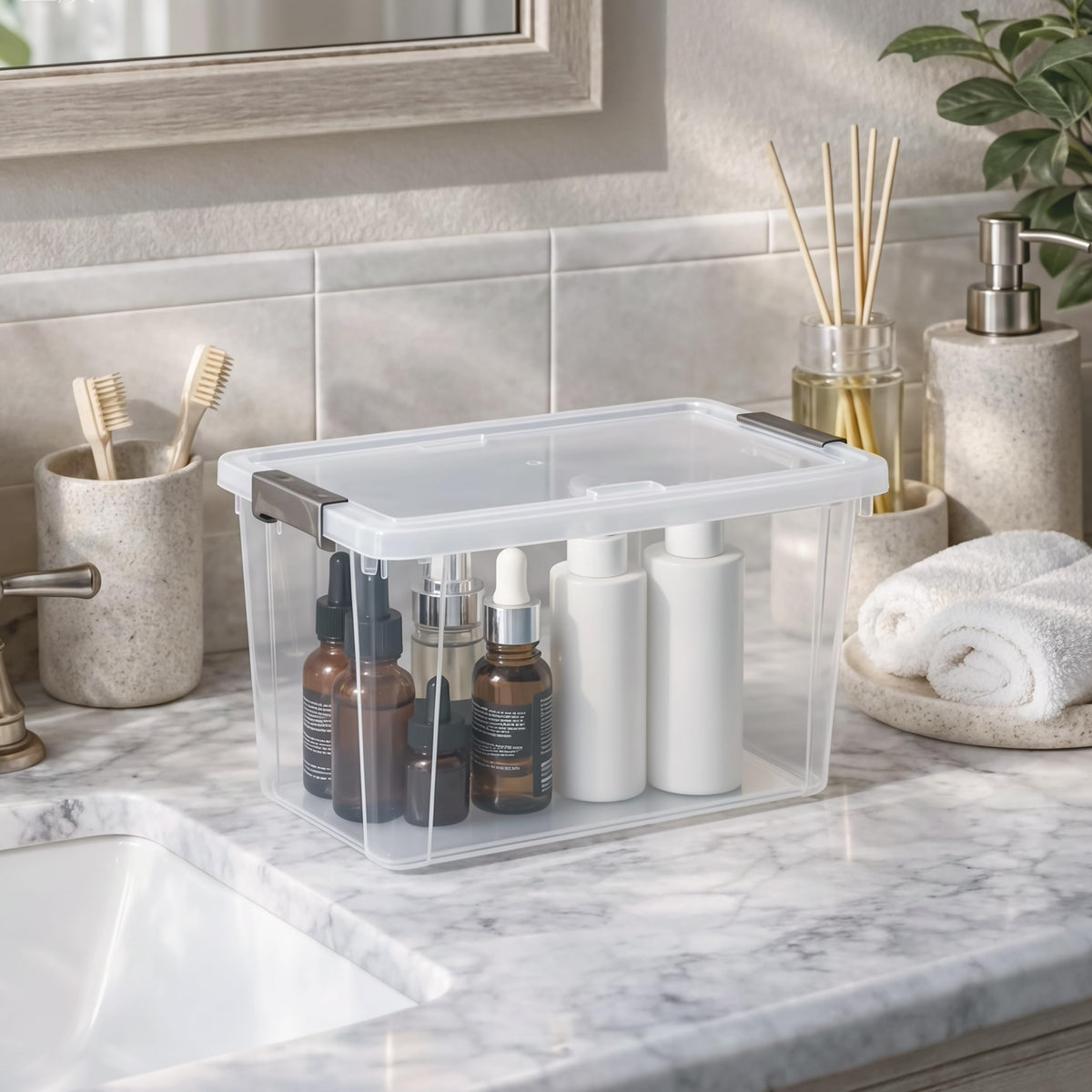 Citylife kitchen pantry storage keeps snacks neatly arranged.