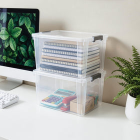 Citylife six-pack storage bins provide versatile organization across rooms.