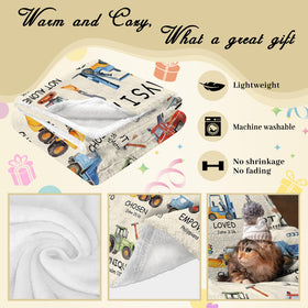 CIUGOIG easy-care blanket that stays vibrant after washing.