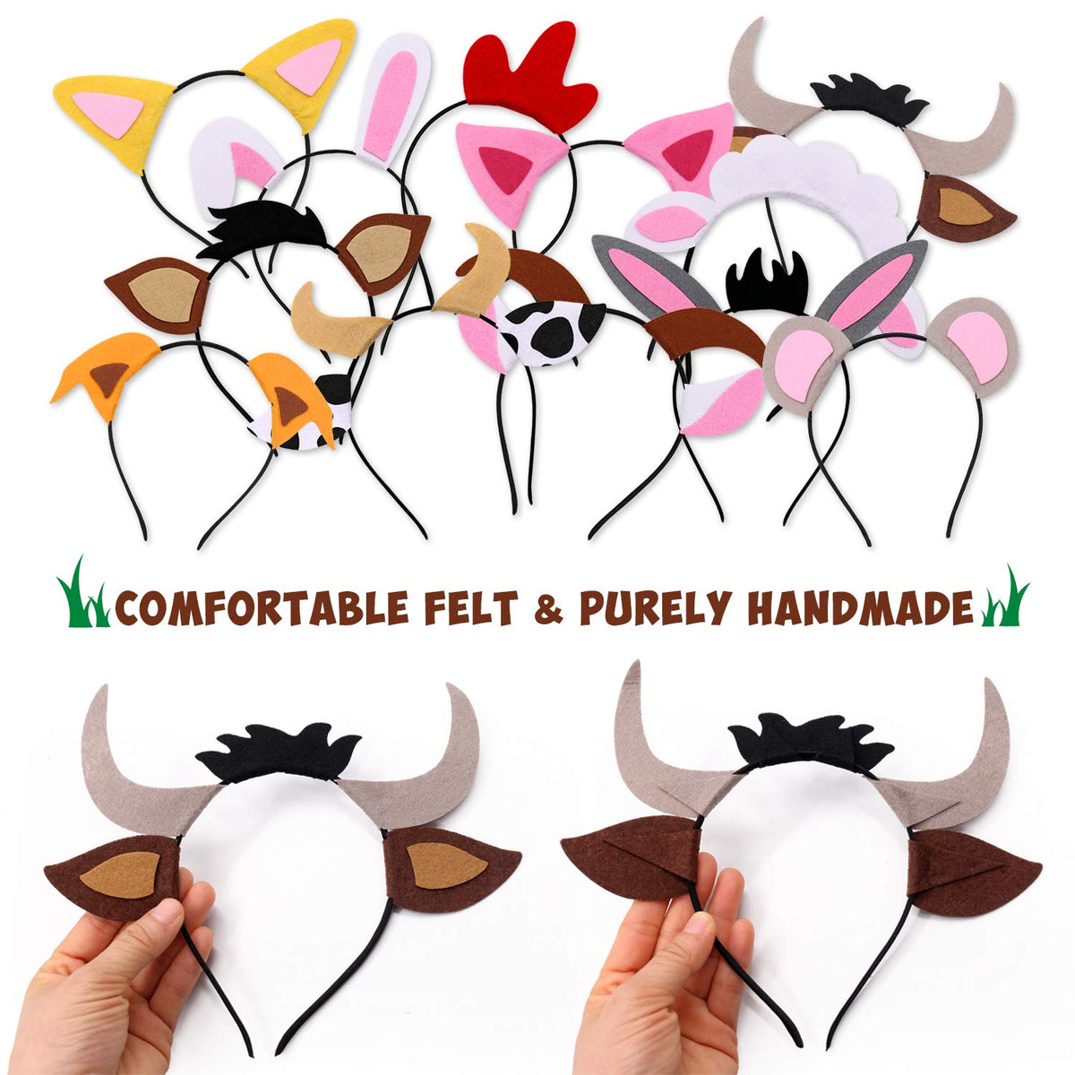 CiyvoLyeen owl ear headband brightens farm-themed parties