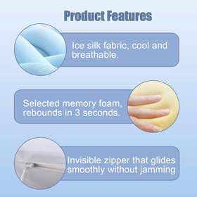 CJEODAJ Mellow Cloud Pillow care guide emphasizes easy cover removal.