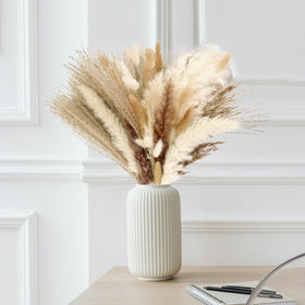 CKBT boho home decor with pampas for a natural vibe