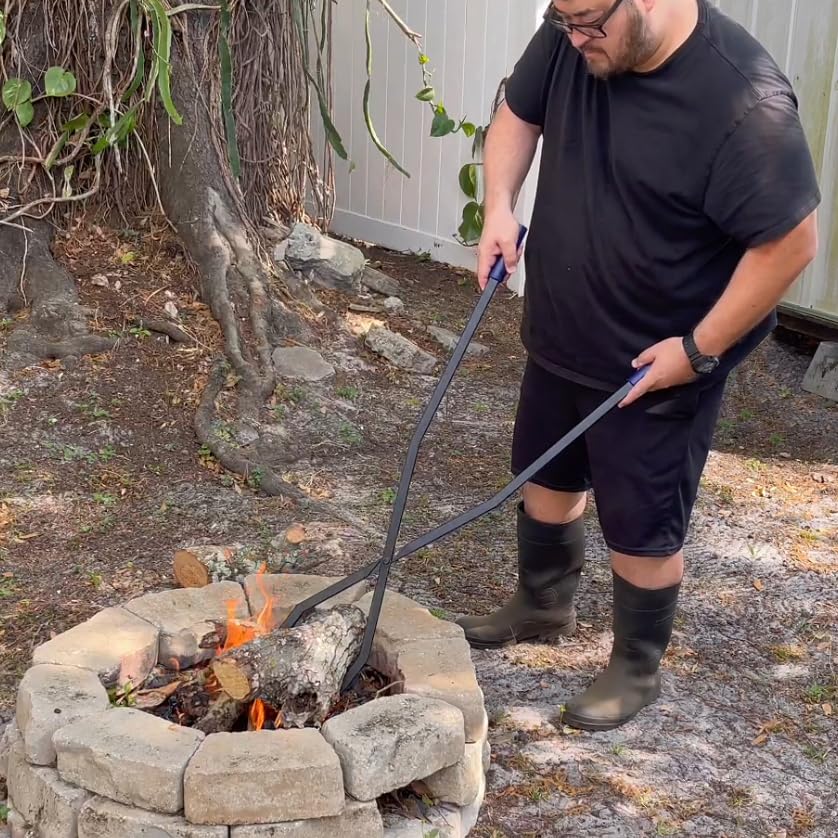 CKLT 40in tongs safely place logs with minimal effort.