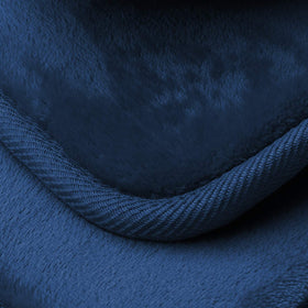 Clara Clark color fast dye maintains vibrant blue shade after washing